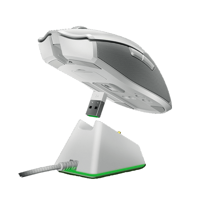 موس-گیمینگ-ریزر-مدل-Viper-Ultimate-Mercury-با-داک