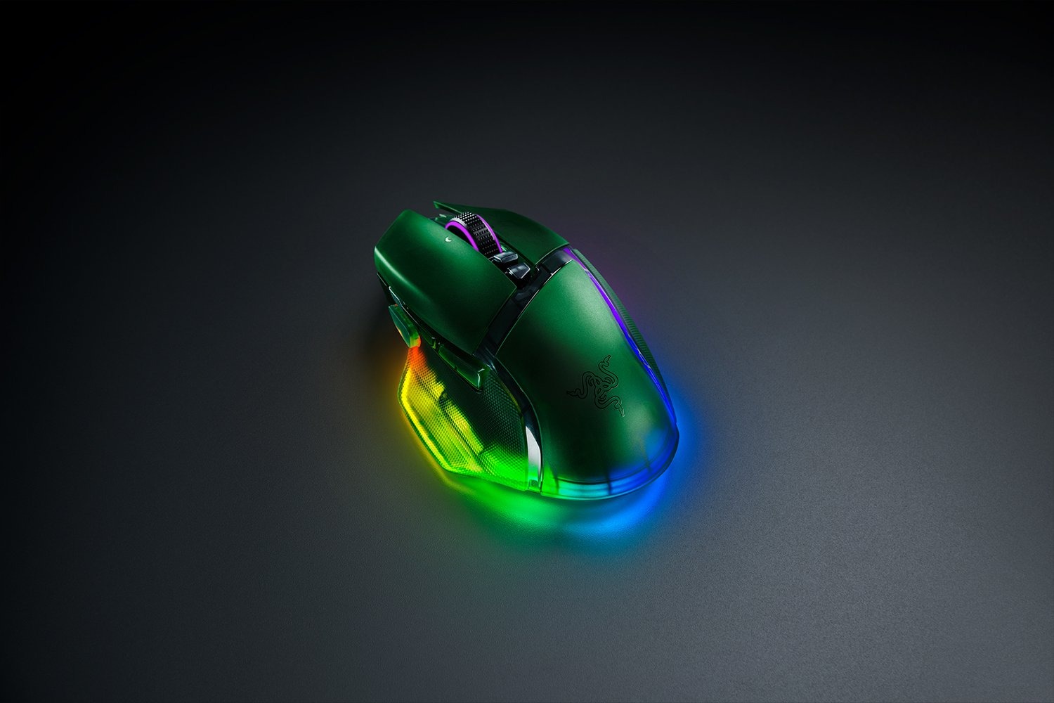 موس-RAZER-BASILISK-V3-PRO-35k-Phantom-Green-Edition-3